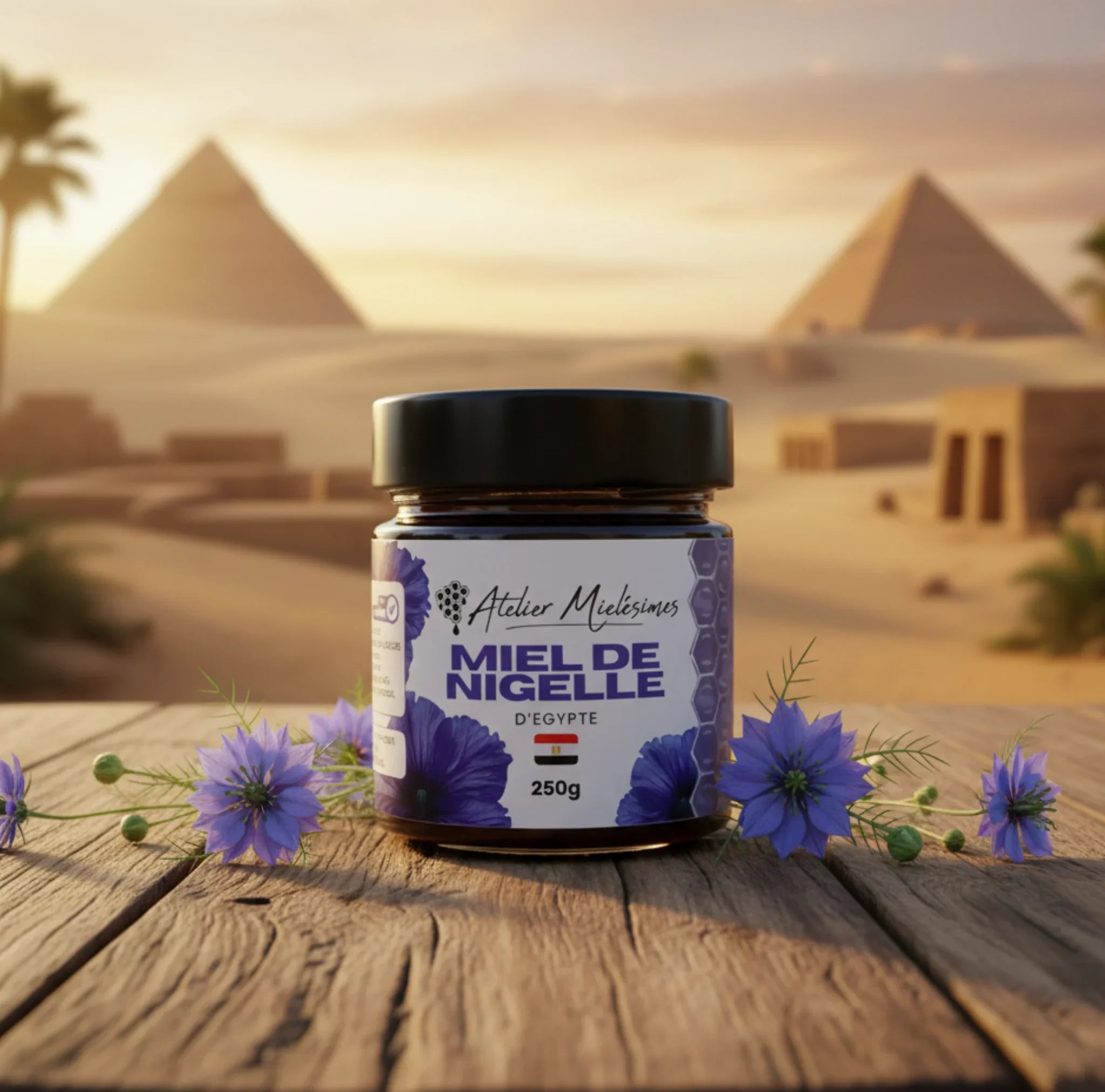 Miel de Fleurs de Nigelle d'Egypte