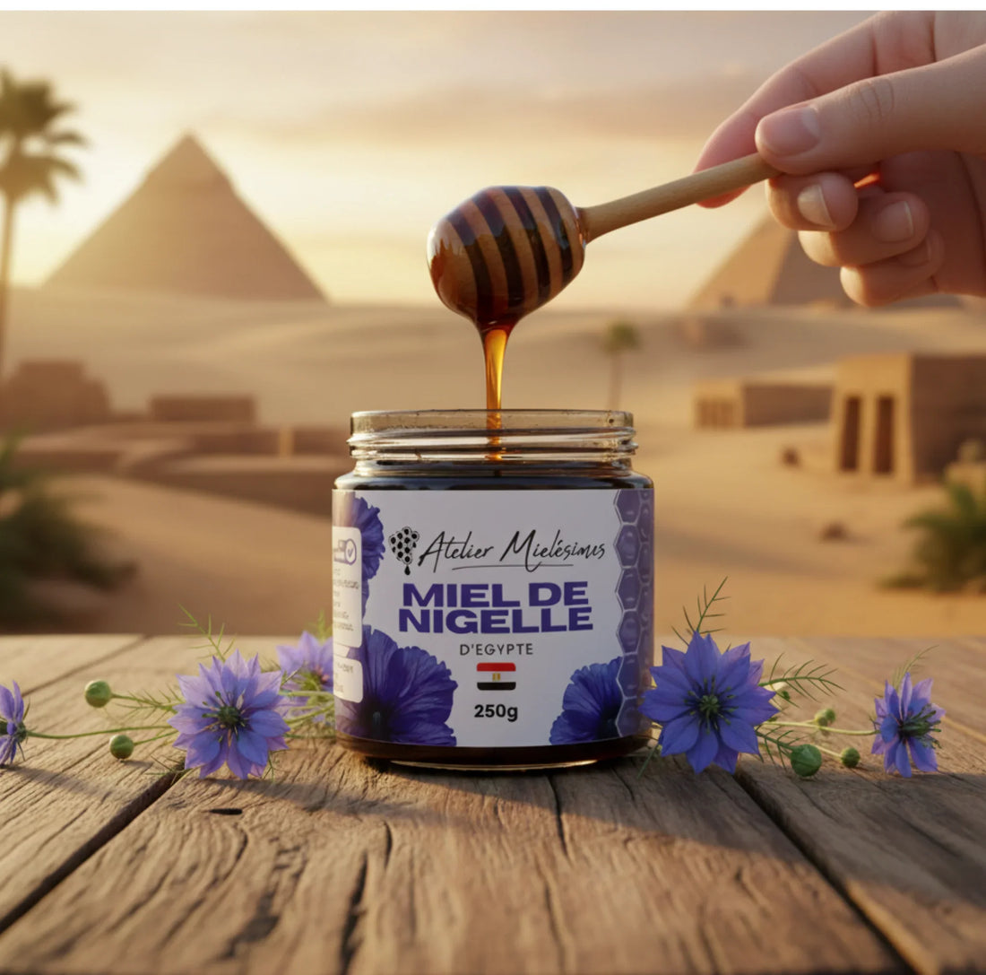 Miel de Fleurs de Nigelle d'Egypte