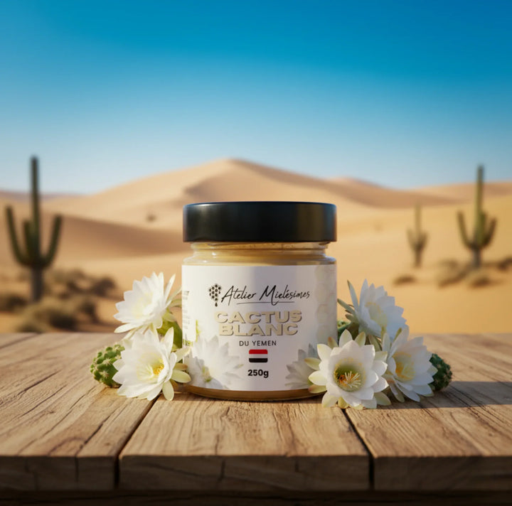 Miel de Cactus Blanc du Yémen