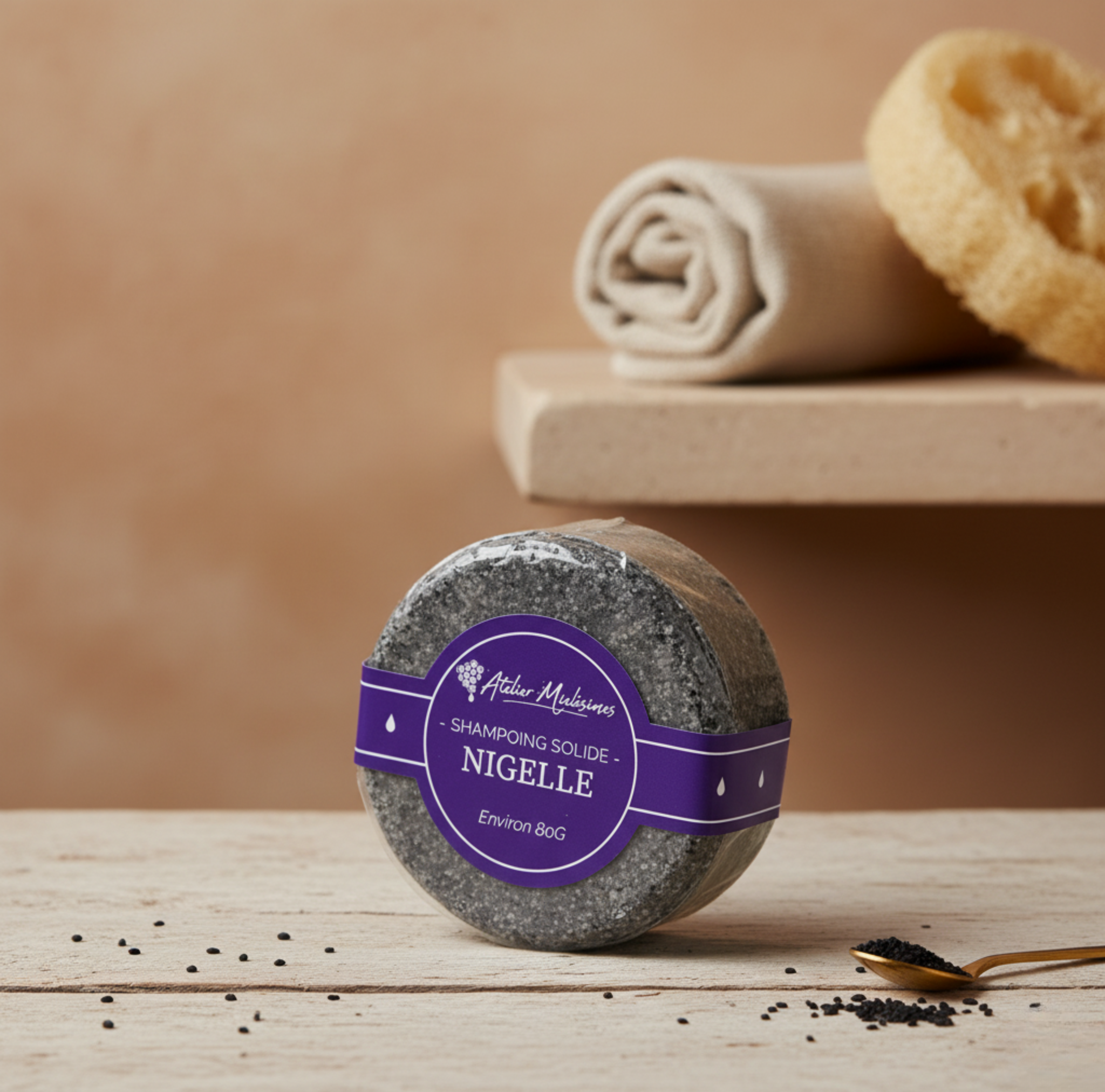 Shampoing Solide - Nigelle