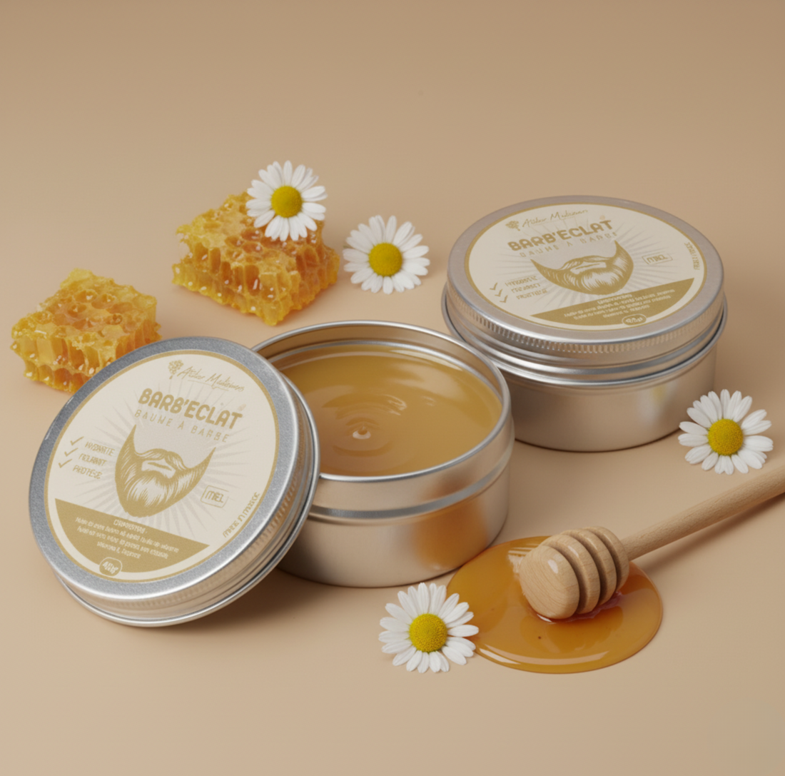 Baume à Barbe : Barb'Éclat Miel