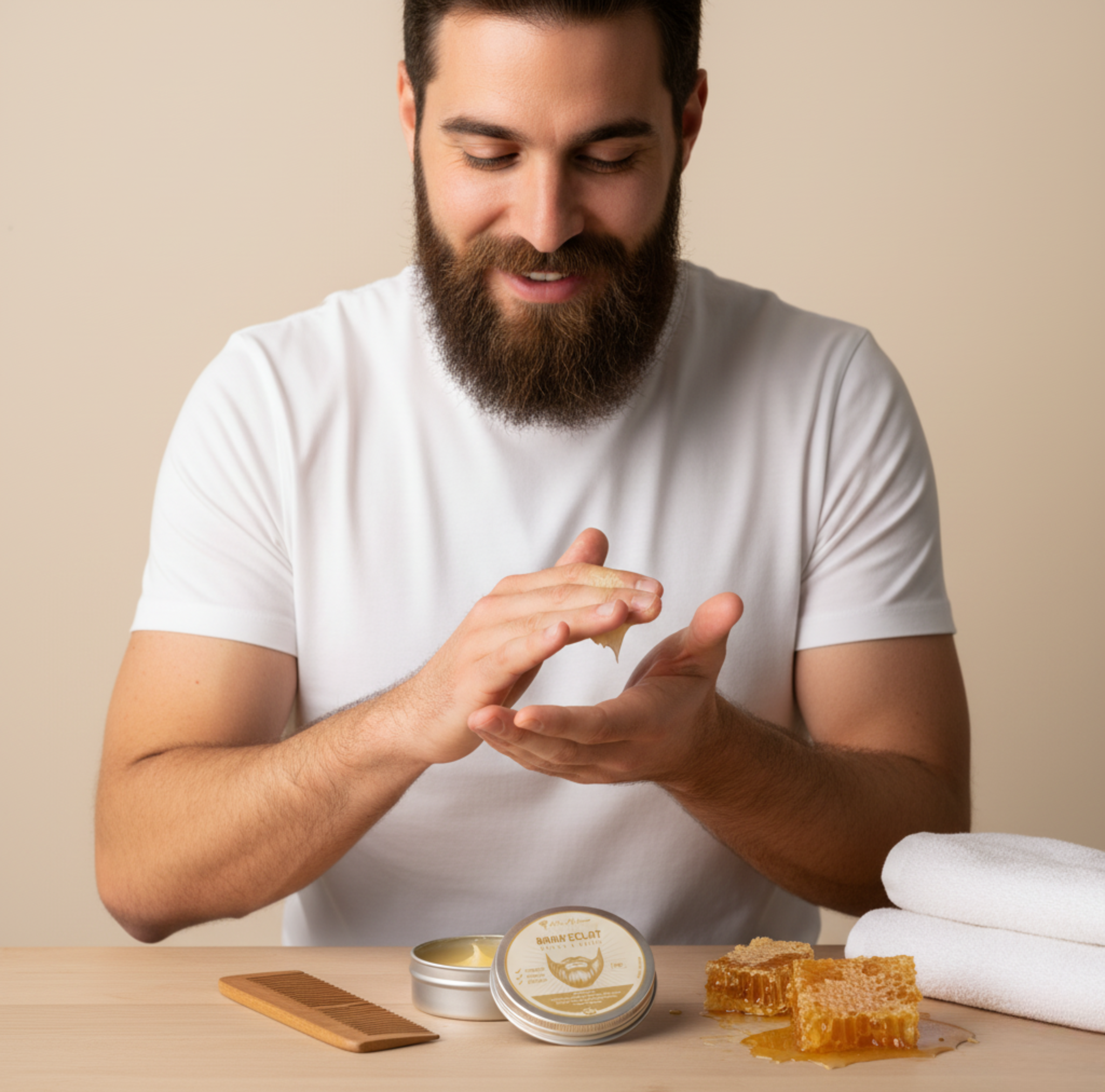 Baume à Barbe : Barb'Éclat Miel