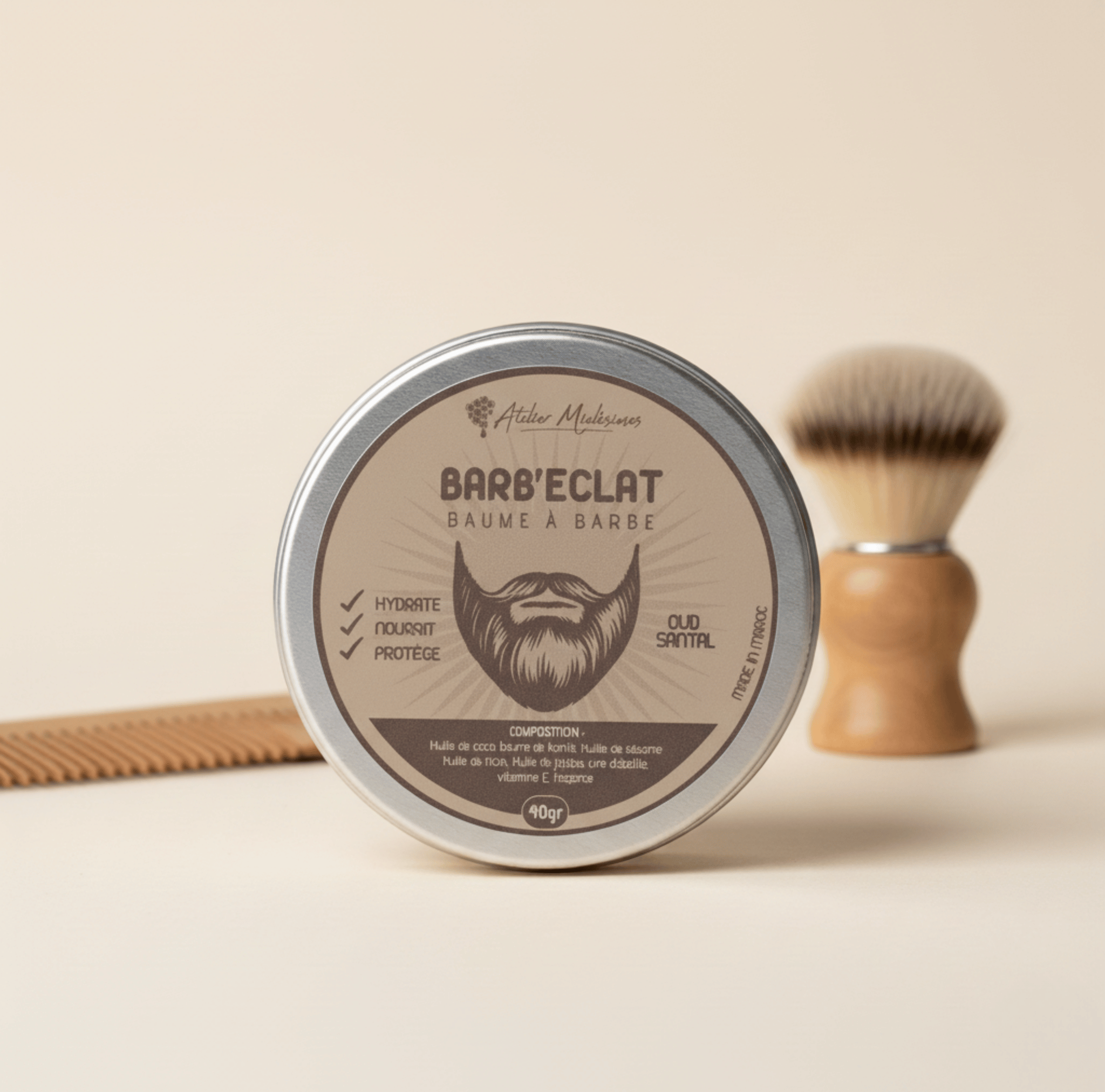 Baume à Barbe : Barb'Éclat Oud Sental