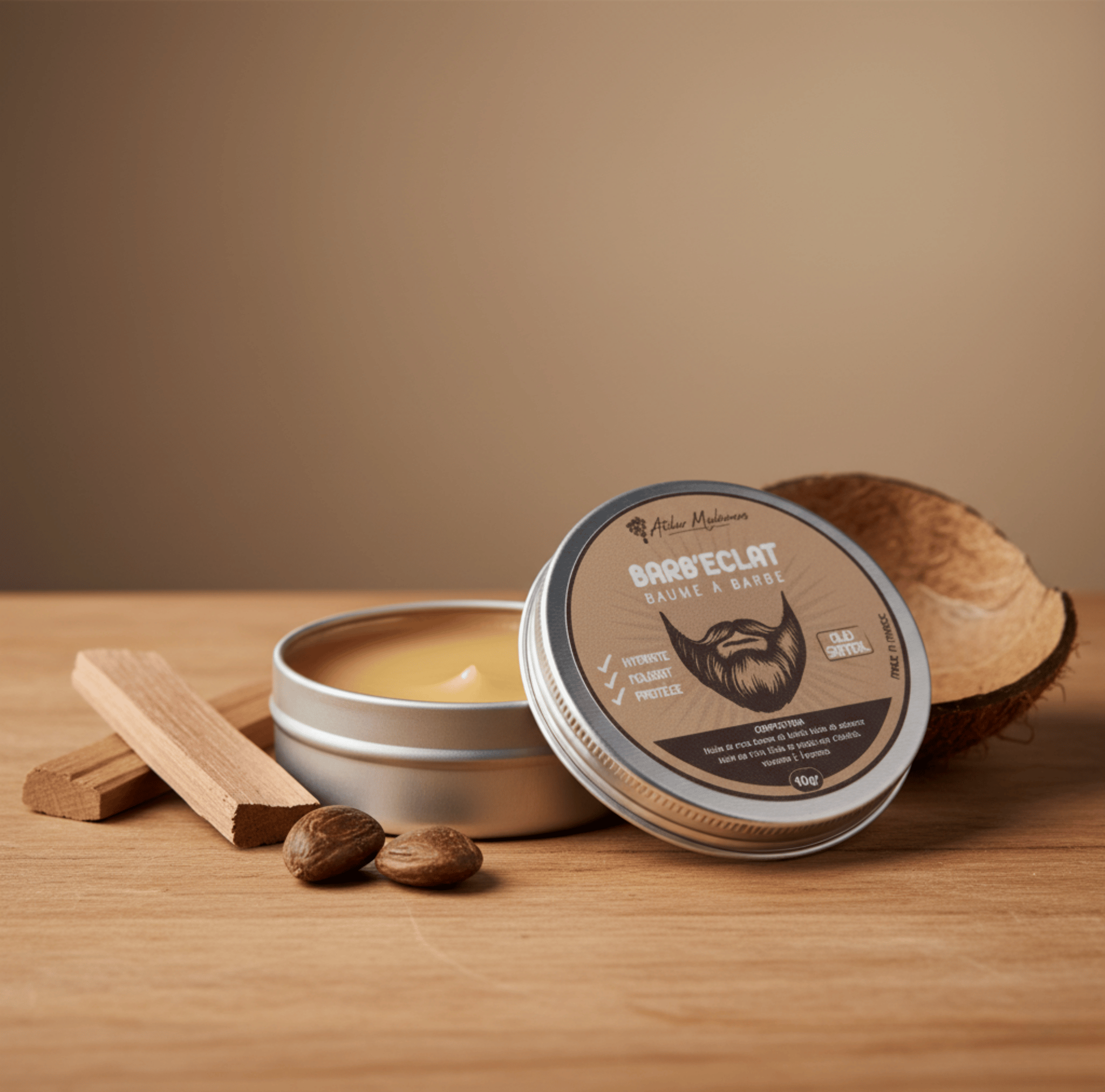 Baume à Barbe : Barb'Éclat Oud Sental