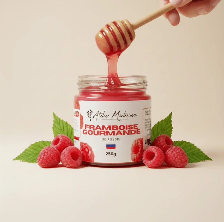 Miel Framboise Gourmande de Russie