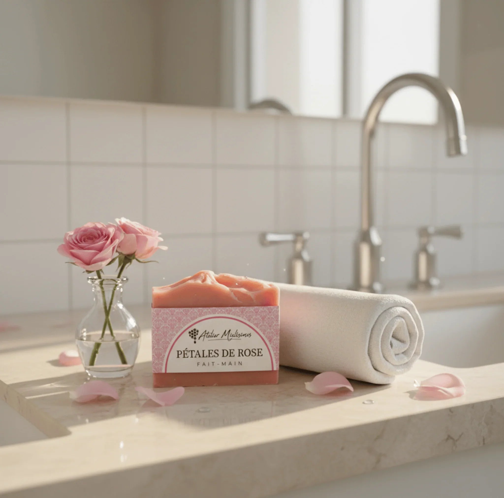 Savon Pétales de Rose